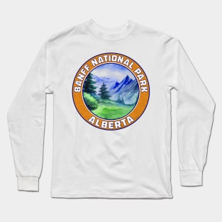 BANFF NATIONAL PARK ALBERTA CANADA Long Sleeve T-Shirt